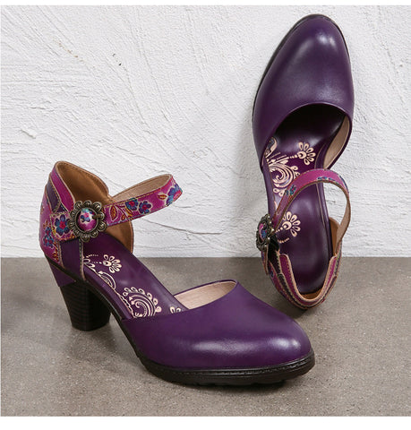 Handmade Vintage Closed-toe Versatile Sandals