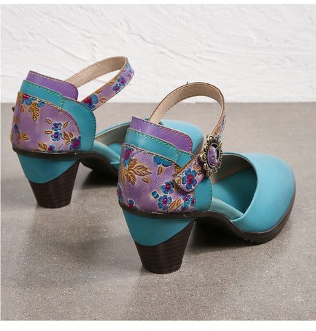 Handmade Vintage Closed-toe Versatile Sandals
