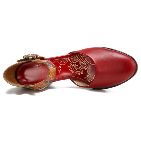 Handmade Vintage Closed-toe Versatile Sandals