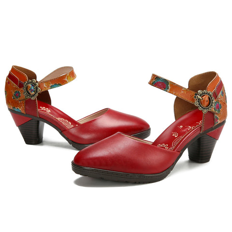 Handmade Vintage Closed-toe Versatile Sandals