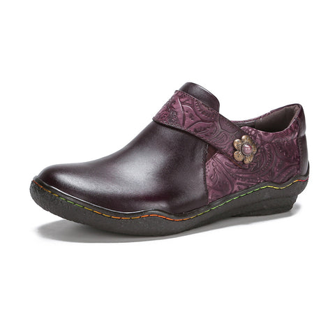 Vintage Genuine Leather Comfy Flat Shoes