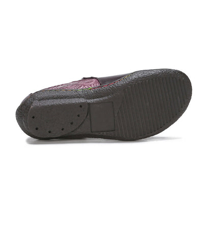Vintage Genuine Leather Comfy Flat Shoes