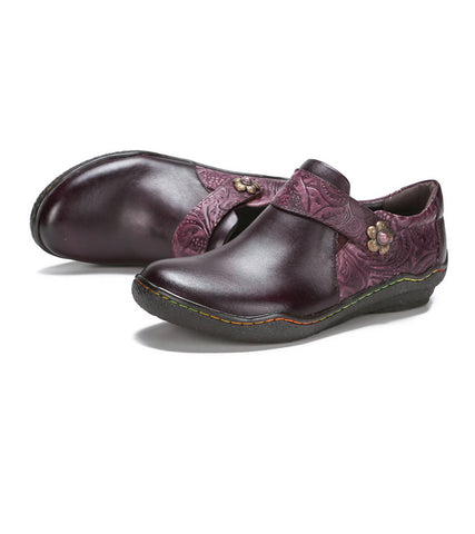 Vintage Genuine Leather Comfy Flat Shoes