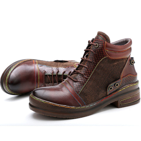 Retro Locomotive Boots