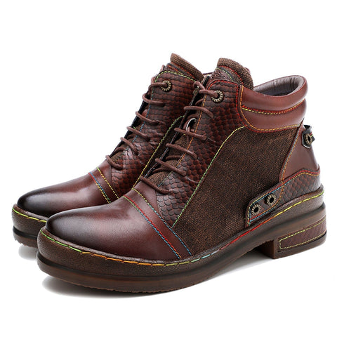 Retro Locomotive Boots