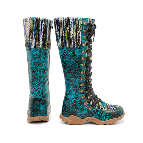 Leather Handmade Comfortable Casual Walking Boots
