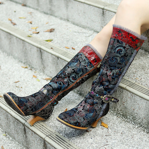 Genuine Leather Exquisite Texture Comfy Boots