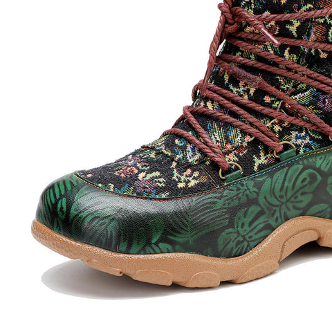 Vintage Handmade Comfortable Casual Ankle Boots