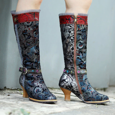 Genuine Leather Exquisite Texture Comfy Boots
