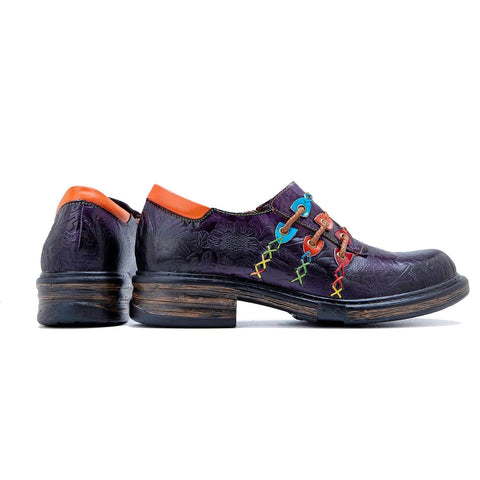 Hand Embossed Genuine Leather Shoes