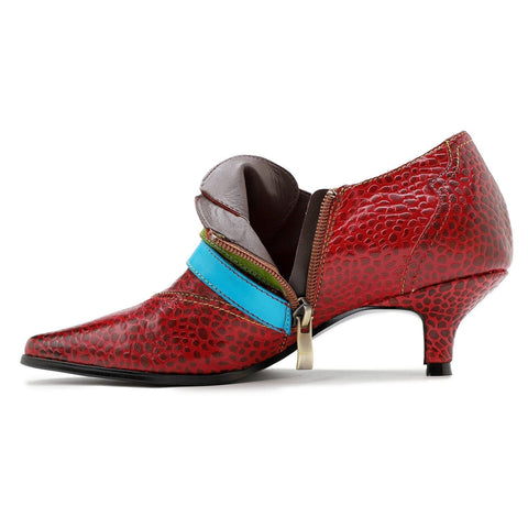 Vintage Fashion Colorful Buckle Shoes